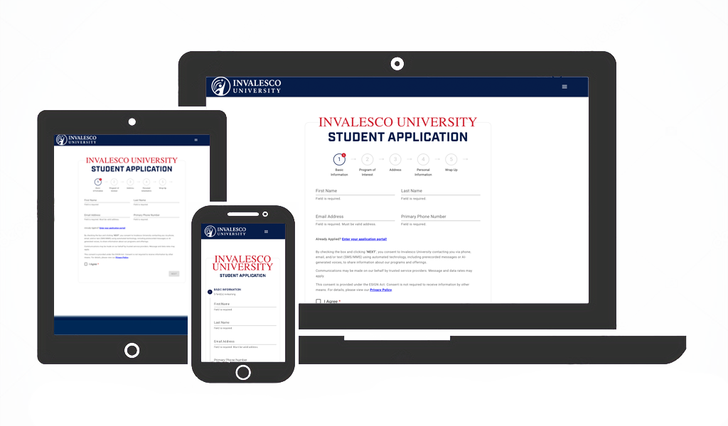 DataPrivia Student Application for Higher Education